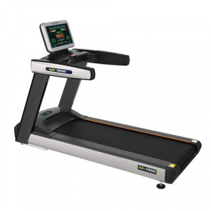 Specification : Monitor Screen : 18,5 inch LED Dimension : 230 cm x 100 cm x 165 cm Motor : 4.8 HP AC, Max to : 7.0 HP Speed Range : 1-20 km / hour Max User : 180 kg Running Surface : 150 cm x 60 cm Running Belt : SIEGLINGTM, Germany's, thickness 4 mm Include Range : 0-20% Inverter : Mitsubhisi Japan Waxing System : Self Lubrication Dock Tipe : Shock-proof Elastis Running Board Gross Weight : 280 kg, Nett Weight : 190 kg